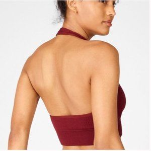 EUC Fabletics Cloud Seamless Halter Bralette, Size L